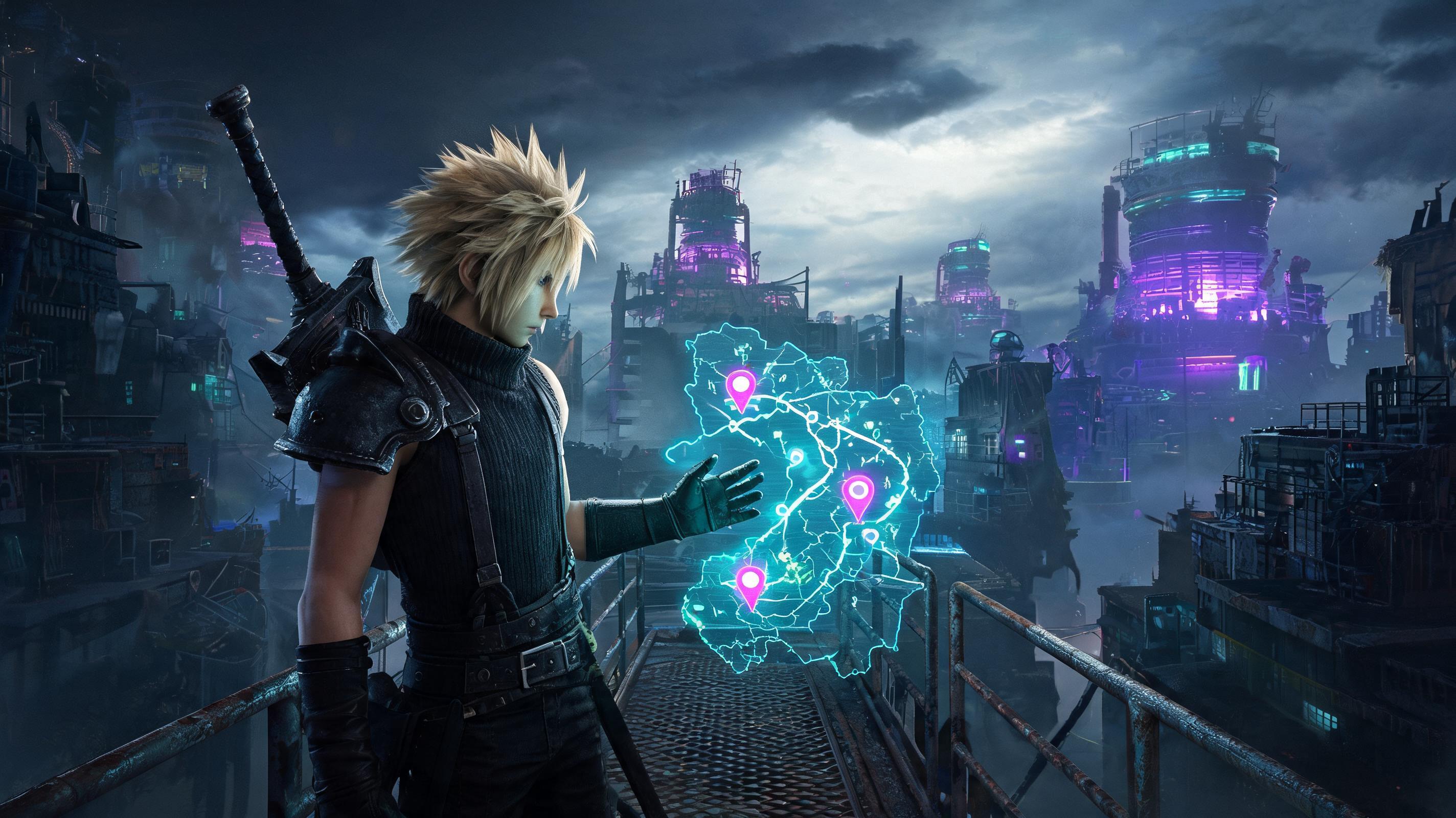 Final Fantasy VII Rebirth: 《最终幻想7:重生》如何提升探索效率?使用地图标记与路径规划 - Tips & Tricks (2025)